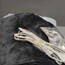 ESTINGO Electric Throw Blanket Heated Blanket Throw with 5 Heating Levels & 4 Hours Auto Off, 50"x60" Heated Throw Blanket with ETL & FCC Certification for Home Office, Machine Washable, Dark Gray