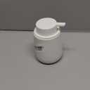 Soap Dispenser Ceramic with Easy-to-Press Pump Hand Lotion Liquid Dispenser for Shampoo Bathroom Kitchen 12 oz White