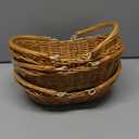 Wicker Picnic Baskets, 3PCS