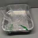 Stainless Steel Cat Litter Box, 15.7"11.8"4" Metal Litter Pan, Small Litter Box for Little Cats Kittens, Easy Cleaning