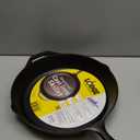 Lodge Seasoned Cast Iron Skillet  PFASFree, NonToxic Cookware  Use with an Oven, Stove, Grill, or Campfire  Naturally NonStick & Oven Safe  12 Inches