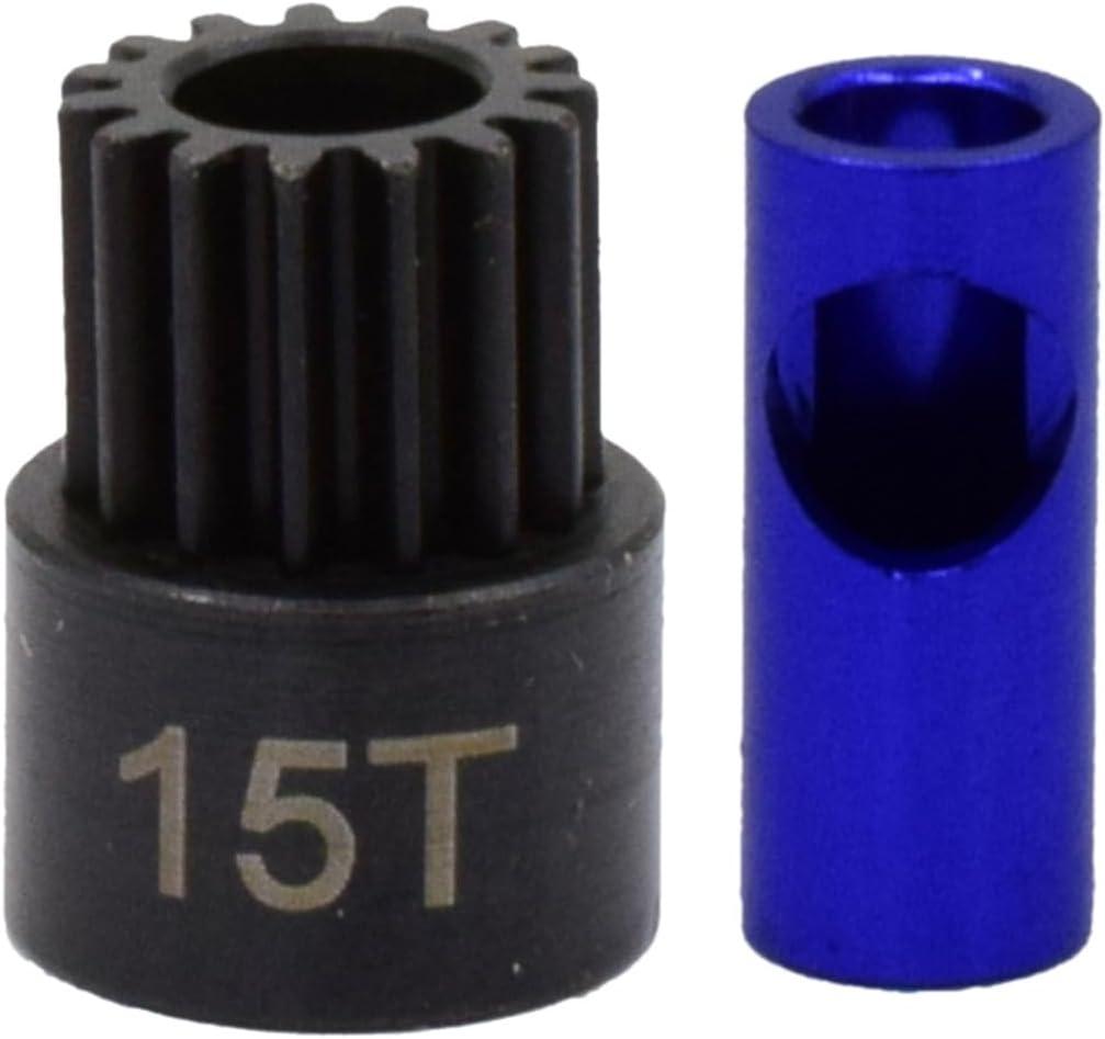 Hot Racing NSG815 15t Steel 48p Pinion Gear 5mm or 1/8