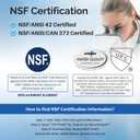 ICEPURE Refrigerator Water Filter, Compatible with Kenmore 9690, LG LT700P, ADQ36006101, ADQ36006102, LFXC24726S, LFXS24623S, RFC1200A, Pack of 1