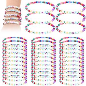 Unittype 24 Sets Back to School Gifts for Class Friendship Bracelets Bulk, One Size
