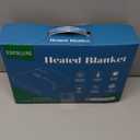 EDENLUNE Heated Throw Blanket 50''x60'' Electric Blanket with 9 Heating Levels 10 Timer Modes Auto-Off Fast Heating Overheat Protection ETL Certified Machine Washable Gift, Grey