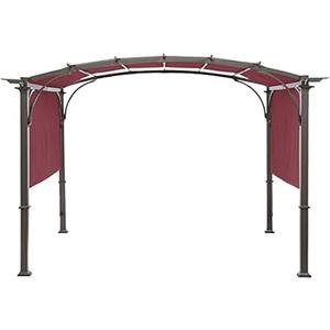 Universal Doubleton Steel Pergola Replacement Cover for Pergola Structures L-PG080PST, 85''x 208'' (Burgundy) Universal Doubleton Steel Pergola Replacement Cover for Pergola Structures L-PG080PST, 85''x 208'' (Burgundy)