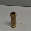 EZ-FLO 20543LF Long Pattern Compression Coupling, 1/ 2 inch IPS x 3/ 4 inch Copper, 5 inch Length, brass