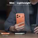 TiMOVO for iPhone 17 Pro Max Clear Case, Shockproof Anti-Scratch Transparent Phone Case with Bumper Protection, Slim Lightweight Cover, Clear