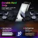 YiLaie Car LED Lights Interior, Multcolor LED Light for Car with APP Control and DIY Mode, Music Sync USB Under Dash Lighting Kit for Cars, Trucks, SUVs, DC 5V