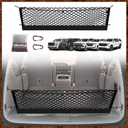 Muslogy Truck Bed Cargo Net Trunk Netting Compatible with 2021-2026 Chevy Suburban&Tahoe|GMC Yukon&Yukon XL| Escalade Accessories, Pickup Cargo Organizer SUV Sedan Storage Net w/Heavy Duty Carabiners