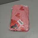 Valentines Day Cardinal Bathroom Rug Pink Heart Bath Mat Valentines Bathroom Decor Rugs 25.6 x 20.2 Inch for Tub Home Living Room