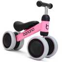 banana bike & Lava Sport Baby Balance Bike - Bicycle Gift Toys for 1-2 Year Old Boys and Girls - Toddler Bikes with 4 Wheels - No Pedal Riding Toy for Babies - First Birthday Gifts, retrospec (Small (5.8in), Pink)