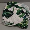 hyha 8Pcs Patio Cushion Covers, Stretch Outdoor Couch Cushion Covers, Washable Outdoor Chair/Sofa Slipcovers for Patio Furniture Cushions Protector with Elastic Bottom(Monstera Deliciosa,Cover Only)