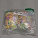 200 Pcs Foam Easter Egg Decoration DIY Fake Eggs 1.8 X 1.5cm Artificial Foam Bird Eggs Garden Bird Nest Decor Easter Party Decorations Home Decor