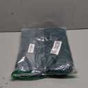 MIULEE 2 Panels Christmas Solid Color Sheer Window Curtains Elegant Window Voile Panels/Drapes/Treatment for Bedroom Living Room (54X84 Inches Hunter Green)