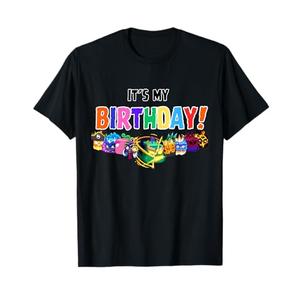 Blox Fruit Birthday Party It's My Birthday T-Shirt Medium 10