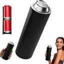 Double Tactical Reload Can Holder - Ultra Chill System, Assault Tactical Insulation Sleeve Fits Two 12oz Slim Cans, 3D Printed for Beer Soda Drinks, Easy Reload for Parties Tailgates (1, Black)