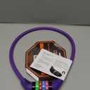 Bike Locks Cable for Kids - Colorful & Keyless - Secure Your Child's Bike - Easy-to-Use Bicycle Accessory, High Security 5 Digit Resettable Combination Coiling Bicycle Lock, Anti Theft (65cm - ohne Halterung, Violet)