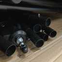 Simple Houseware Double Rod Garment Rack, Black