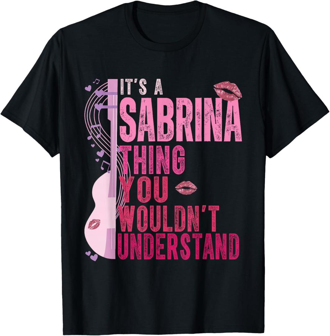 It's A Sabrina Thing You Wouldn't Understand Women Men Kids T-Shirt, Size: XL