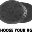 Birthday Gifts for Him Her, Unique Gifts for for All Ages, Vintage Hat (Gray)
