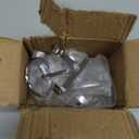 4 Pcs Crystal Rock Display Stand, Silver Stand for Display Self Standing Stands Holders, Crystal Display Stand for Crystals Stones Rocks Fossil Jewelry Ball Gemstone Collections Display