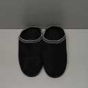 Slippers for Men, Black, 12