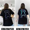Reflective Heat Transfer Vinyl HTV Vinyl 12in x 6ft Reflective Rainbow Iron On Vinyl for T-Shirt Holographic Chameleon HTV for All Cutting Machines Easy to Cut & Weed
