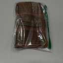 vintage crafts Genuine Leather Stationery Pencil Roll Case Handmade Artisian Supplies Roll Wrap Pouch Holder Vintage Unisex Brown