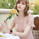 2 x Flower Engraved Bands Compatible with Fitbit Sense Bands/Versa 4/Versa 3/Sense 2 1 Band for Women,Cute Fancy Dandelion Floral Wristband Replacement Strap Compatible with Fitbit Versa 3 Bands (Large, Rosepink)