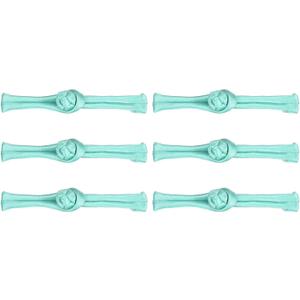MECCANIXITY 6 Pairs Chinese Knots Frog Buttons Closure Mint Green Sewing Buttons Fasteners for DIY Sewing Coats Cloak Sweater Bridal Costume Outfit, 3.54x0.47 Inch