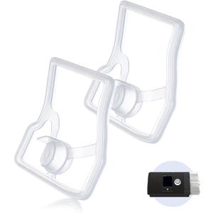 2-Pack Replacement Gaskets for AirSense 10 & AirCurve 10 Water Chamber, Silicone Gaskets Compatible with HumidAir Standard Tub for Air10 Devices, AirSense 10 Supplies, Leak-Proof