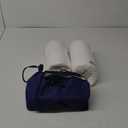 Favoyard Patio Chair Cushions 19 x 19 x 3 Inch Waterproof Outdoor Seat Cushions for Patio Furniture 3-Year Color Fastness Garden Sofa Couch Pads with Handle & Adjustable Straps Set of 2, Blue