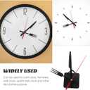 Silent Quartz Clock Movement Replacement Kit 5.11 Inch DIY Clock Mechanism Part for Frameless Hanging Wall Clocks with Precision Mechanism