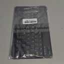 Ultra-Slim Bluetooth Keyboard Portable Mini Wireless Keyboard Rechargeable for Apple iPad iPhone Samsung Tablet Phone Smartphone iPadOS iOS Android (10 inch Black)