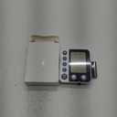 HomeMall Digital Kitchen Cooking Timer, Dual Count Up & Down with Magnetic Back, Large Display, Adjustable Volume and Flashing Alarm Light, ON/Off Switch Stopwatch, Battery Included