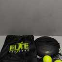 Tennis Rebound Ball Set | Heavy Duty Power Base, No Filling Required | Three Tennis Balls, Long Elastic Rope, and Drawstring Bag | Premium Solo Training Equipment for Any Skill Level