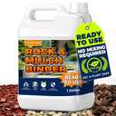 JDiction Mulch Binder for Landscaping 1 Gallon - Ready-to-Use Rock Glue & Gravel Adhesive for Walkways, Gravel & Garden Paths - Non-Toxic, Intertek Green Leaf Certified, Long-Lasting Stabilizer