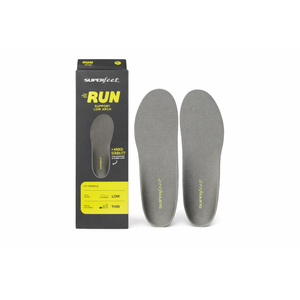 SUPERFEET Size E Run Support Low Arch Stability Thin W 10.5-12 M 9.5-11