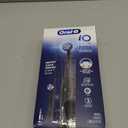 Oral-B Rechargeable Electric Toothbrush, iO2 Starter Kit, 3 Cleaning Modes, Automatic Pressure Sensor to Protect Gums, 2 Brush Heads, Night Black