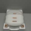 Makeup Organizer Skincare Organizers - Cosmetic Display Cases with Transparent Cover, SkinCare Organizers for Bathroom Countertop, Bedroom Vanity Desk, Lipstick Organizer, White Upgarde