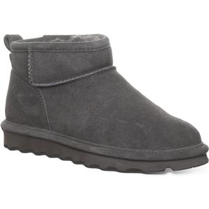 BEARPAW Women's Shorty Boot (10, Graphite)
