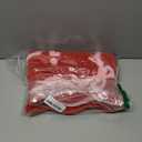 16x24 Inch Holiday Door Mat, Bath Rug, Non-Slip Xmas Bath Rug TPR Rubber Backed, Soft Long Pile Absorbent Bathroom Rug with "JOY", Festive Door Mat for Bathroom, Kitchen, Winter, New Year Decor