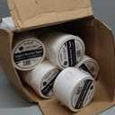 Vapor Barrier Tape - 4 inch x 180' Roll, Made in USA, White Polyethylene Tape for Crawl Spaces & Moisture Barriers, Waterproof Seal & Seam Tape for Underlayment, Insulation, and Plastic Liners (12)