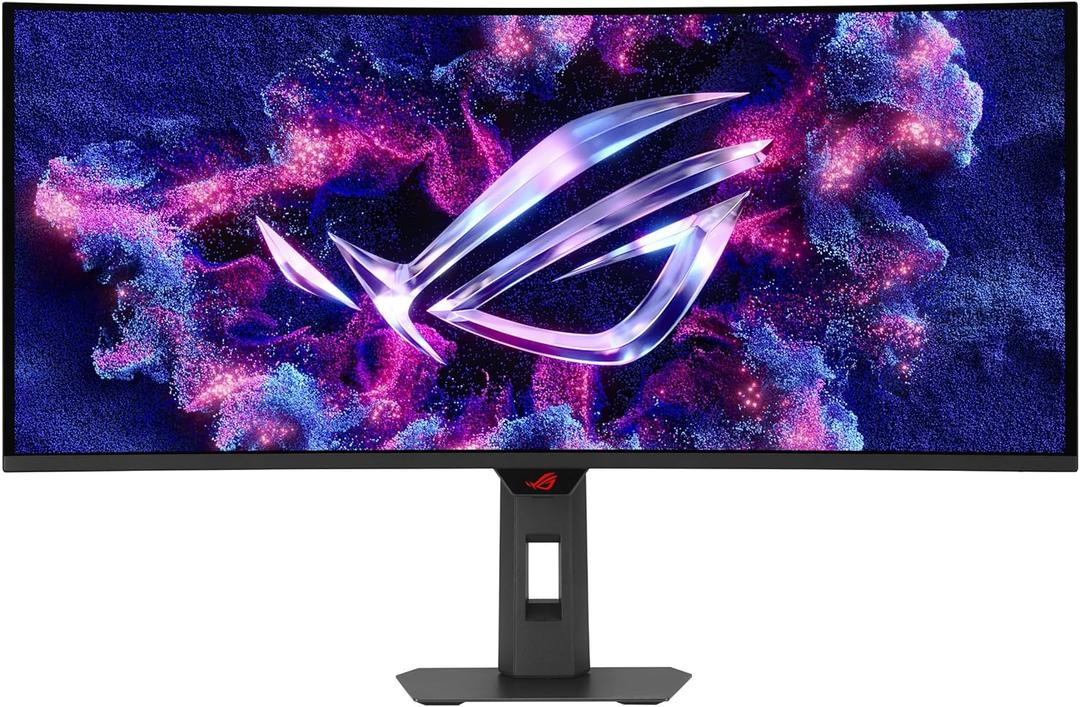 ASUS ROG Strix 34 Ultrawide QD-OLED HDR Gaming Monitor (XG34WCDG) - 3440x1440, 175Hz, 0.03ms, OLED Care Pro, True 10-bit, G-SYNC Compatible, DisplayWidget, Extreme Low Motion Blur