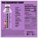 BODYARMOR LYTE, Dragonfruit Berry, Electrolyte Drink, 20 Calories, 16 Fl Oz Bottles (12 Pack), Coconut Water Sports Drink, Natural Flavor & B Vitamins