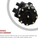 Igniton Distributor for Chevy GMC Truck Small Block Big Block 1500 2500 3500 5.0 305 5.7 350 427 TBI EFI LG4 LB9 wiht Black Cap Distributor