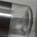 Gaussra Soap Dispenser with Coaster and Stickers, Brushed Nickel Stainless Steel Case Glass Liner Hand Pump Dispenser, Refillable Liquid Hand Soap Dispenser for Bathroom & Kitchen (11OZ / 320ML)