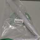 VELIMAX Reeded Glass Window Film, Window Privacy Film, Frosted Window Vinyl, 3D Decorative Decals Non Adhesive for Bathroom Living Room 23.6x78.7 inches