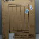 GASHELL Noodle Board Stove Cover with Handles, Multiple Stove Top Cover Board for Electric/Gas Stove Top(White)